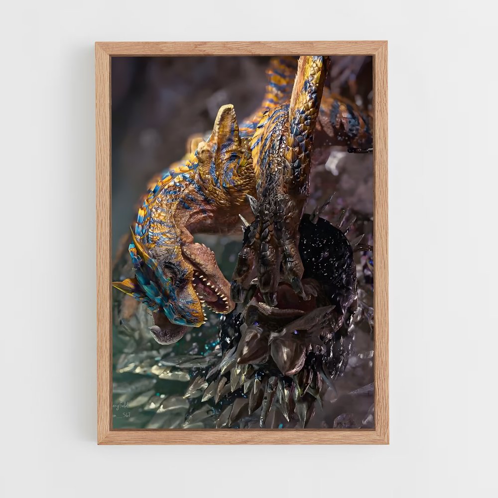 Poster Draconique Éveil – affiche Monster Hunter (vue 4)