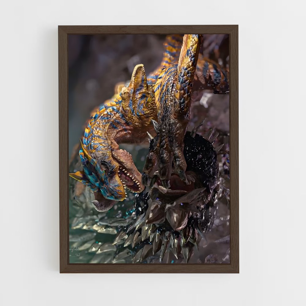 Poster Draconique Éveil – affiche Monster Hunter (vue 5)