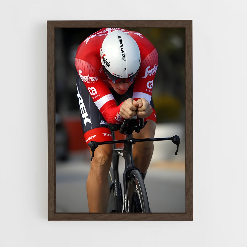 Poster L'Échappée Rouge – affiche Cyclisme (vue 5)