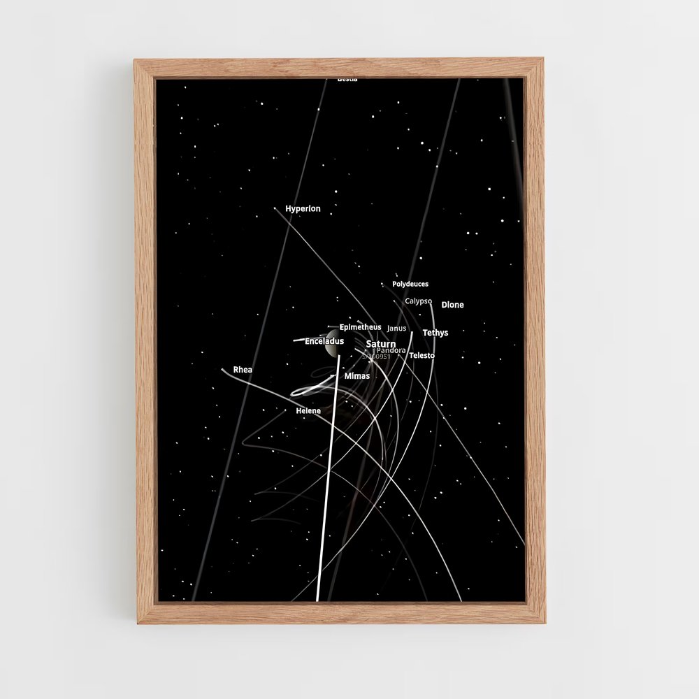 Poster La Comète Éternelle – affiche Système solaire (vue 4)
