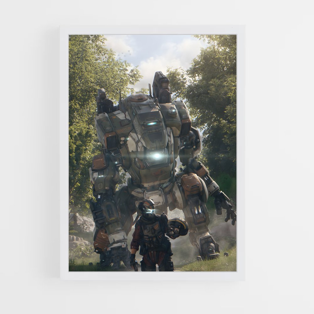 Poster Titan des Cieux – affiche Titanfall (vue 3)