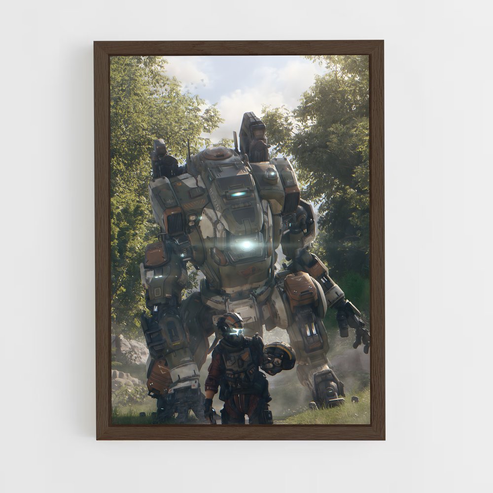 Poster Titan des Cieux – affiche Titanfall (vue 5)