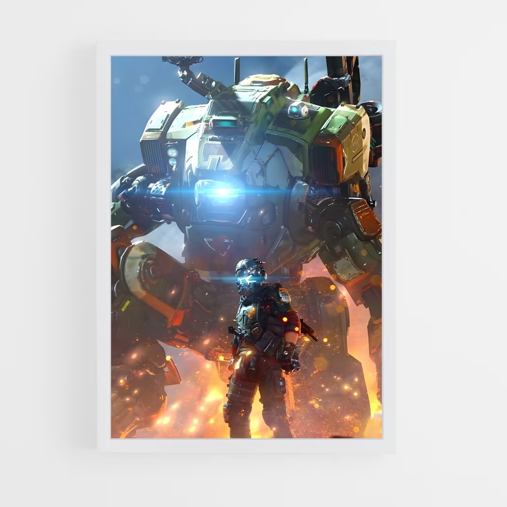 Poster L'Ascension des Titans – affiche Titanfall (vue 3)