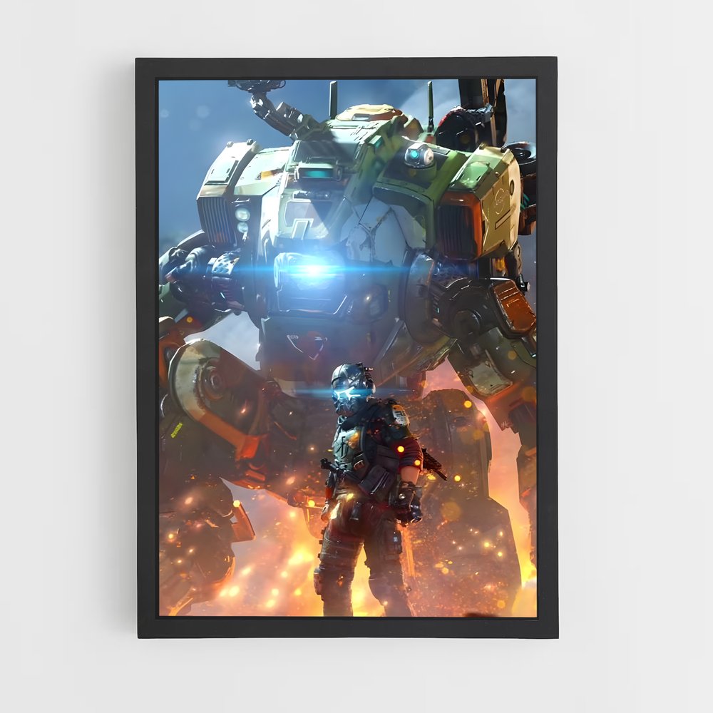 Poster L'Ascension des Titans – affiche Titanfall (vue 2)