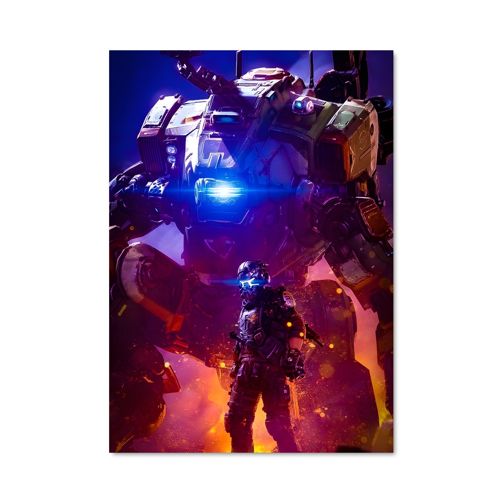 Poster Transformers: Choc des Titans