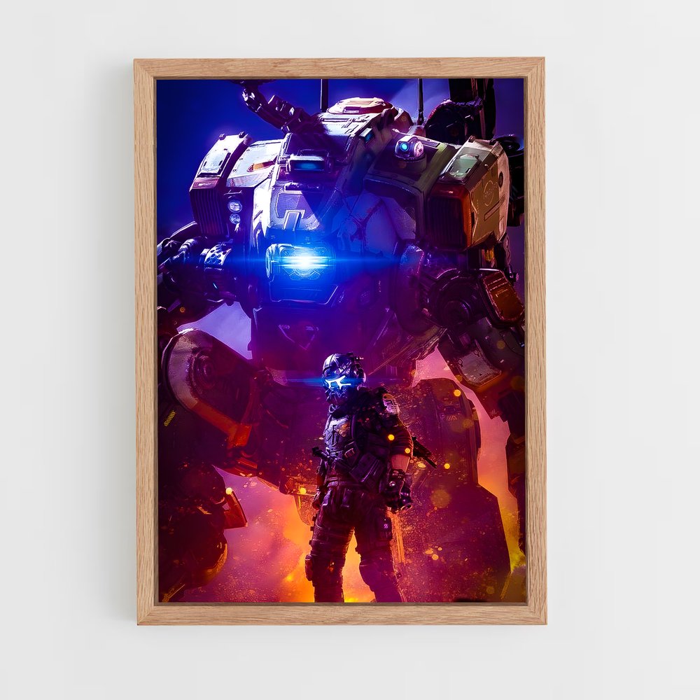 Poster Transformers: Choc des Titans – affiche Titanfall (vue 4)