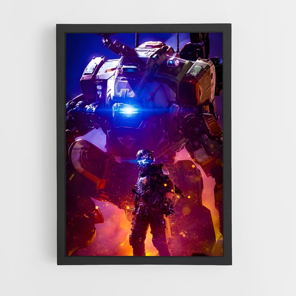 Poster Transformers: Choc des Titans – affiche Titanfall (vue 2)