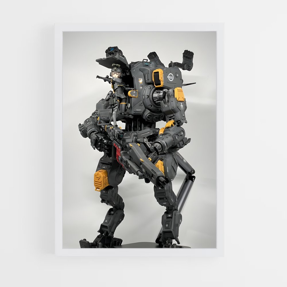 Poster Mecha Fury – affiche Titanfall (vue 3)