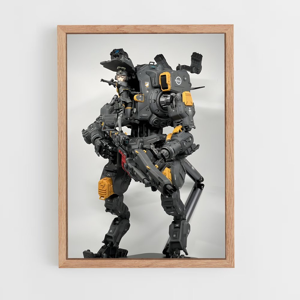 Poster Mecha Fury – affiche Titanfall (vue 4)