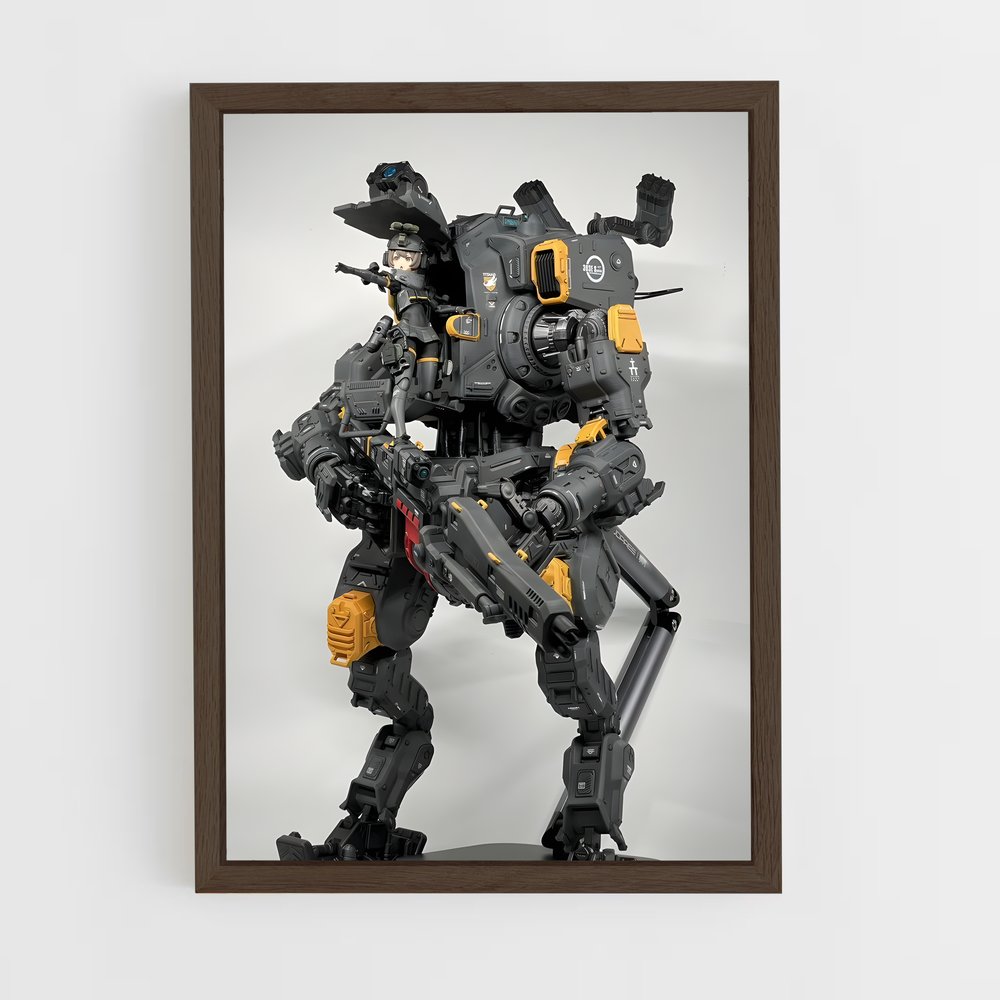Poster Mecha Fury – affiche Titanfall (vue 5)