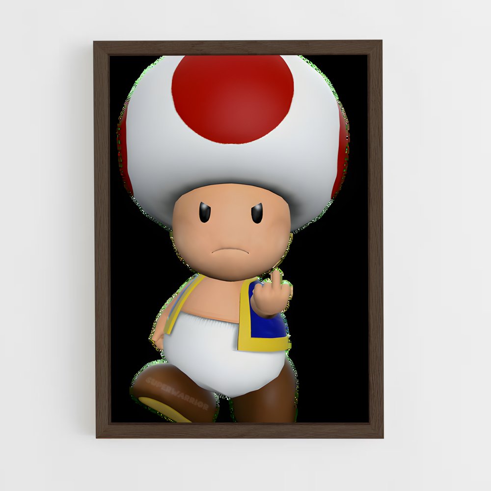 Poster Mushroom Adventure – affiche Mario (vue 5)