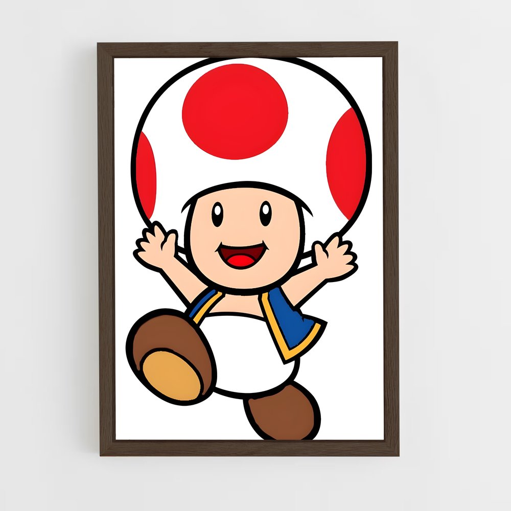 Poster Champi Mystique – affiche Mario (vue 5)