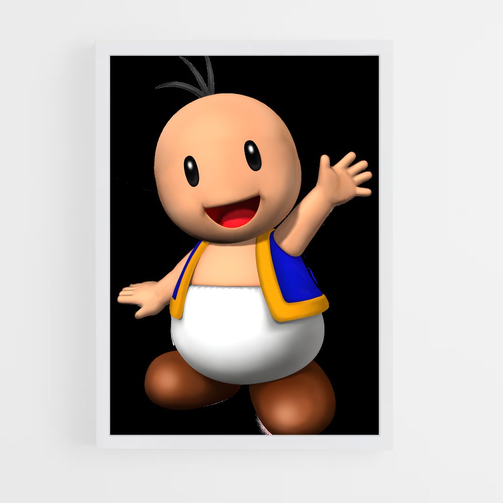 Poster Aventure Toad – affiche Mario (vue 3)