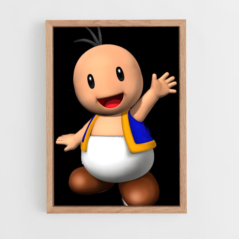 Poster Aventure Toad – affiche Mario (vue 4)