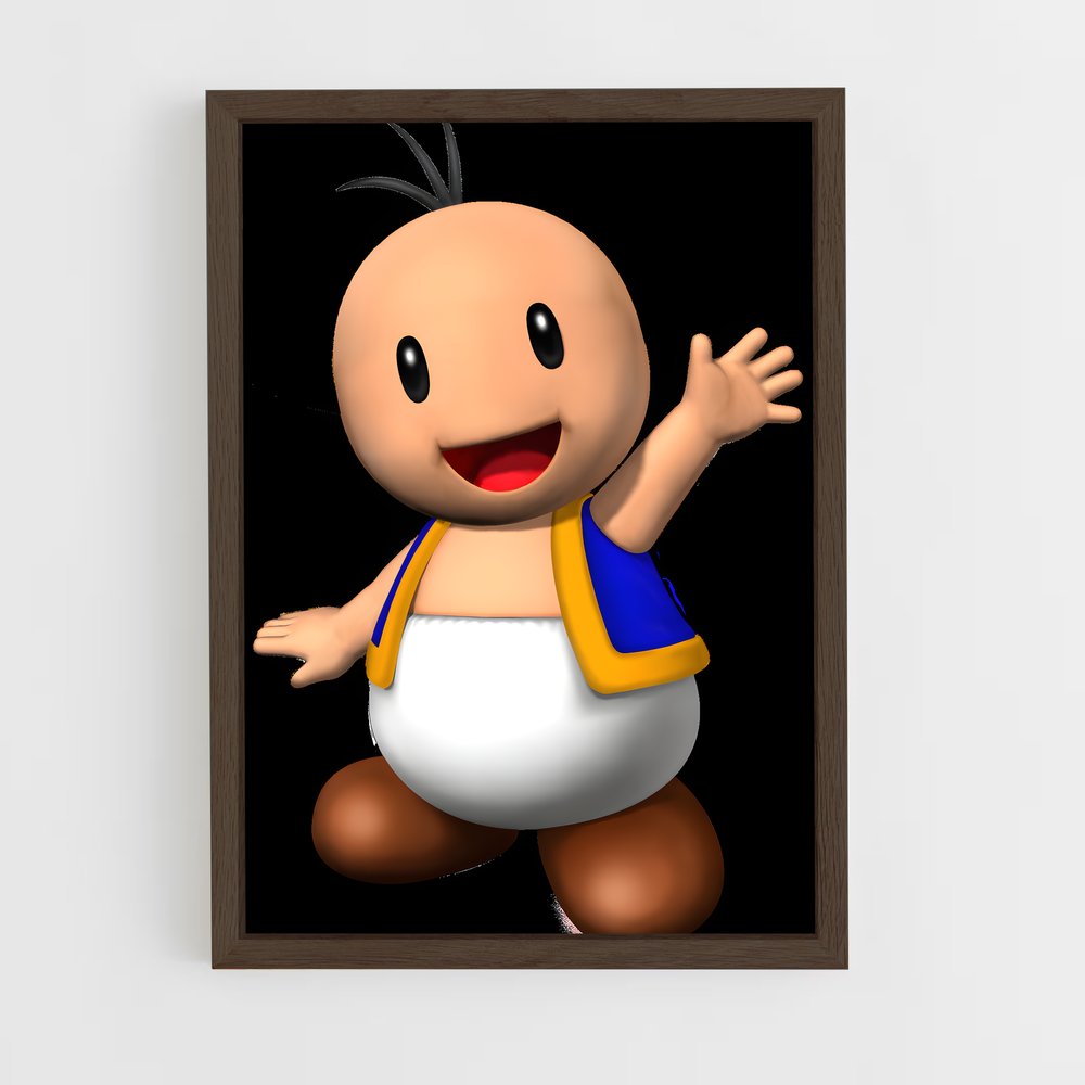 Poster Aventure Toad – affiche Mario (vue 5)