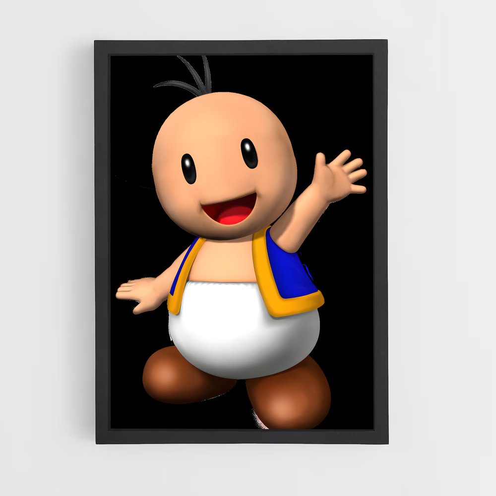Poster Aventure Toad – affiche Mario (vue 2)