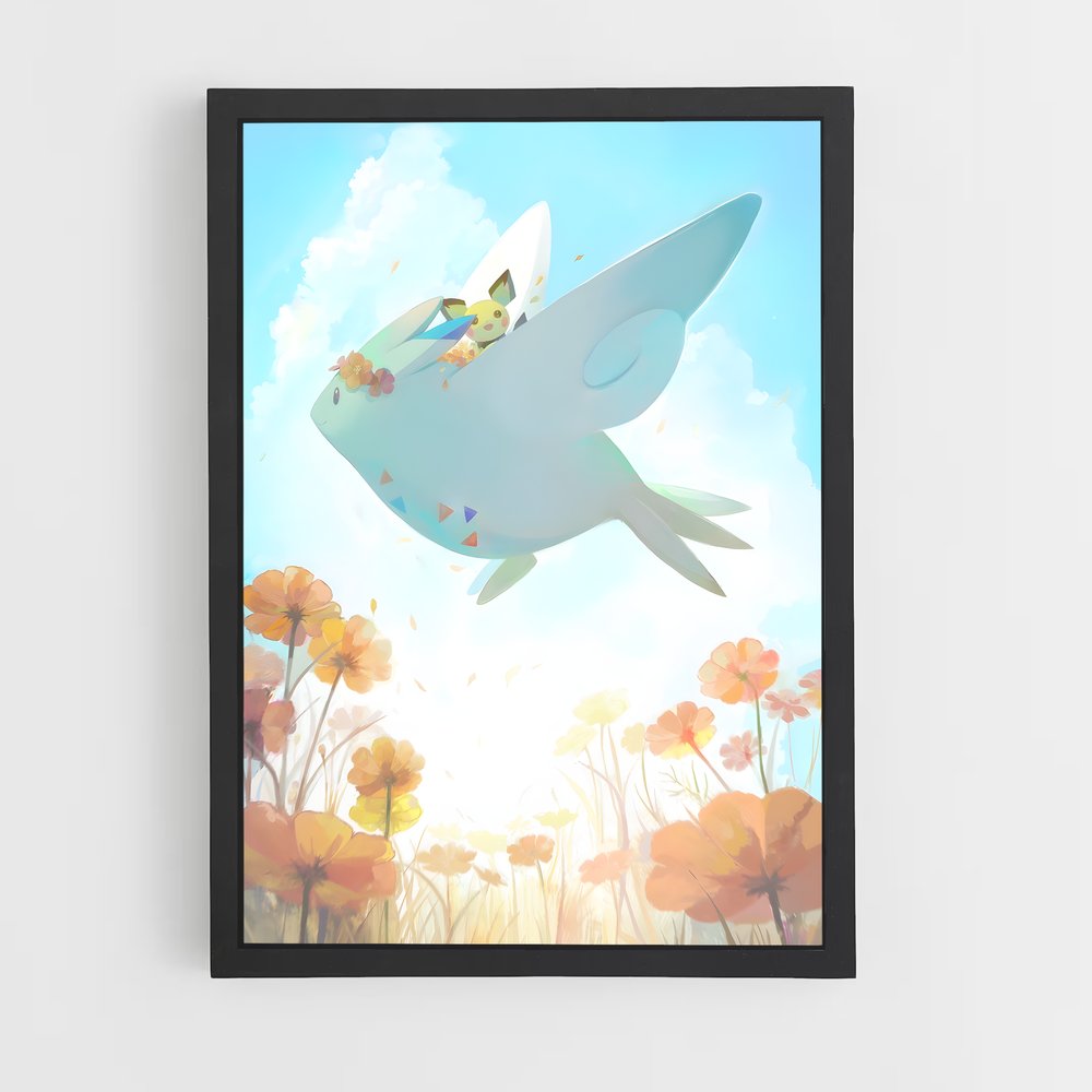 Poster Togekiss en Fête – affiche Pokemon (vue 2)