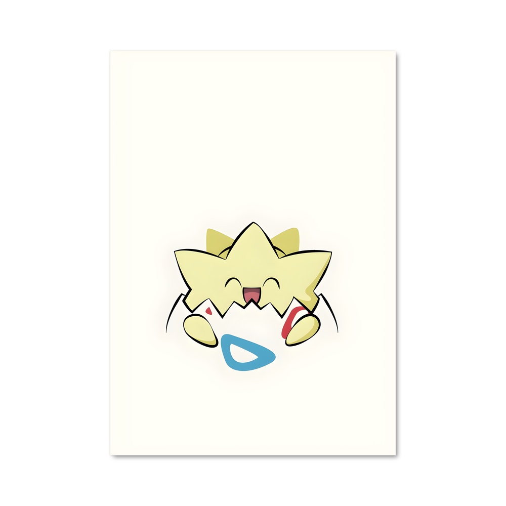 Poster Togepi Éclatant – affiche Pokemon