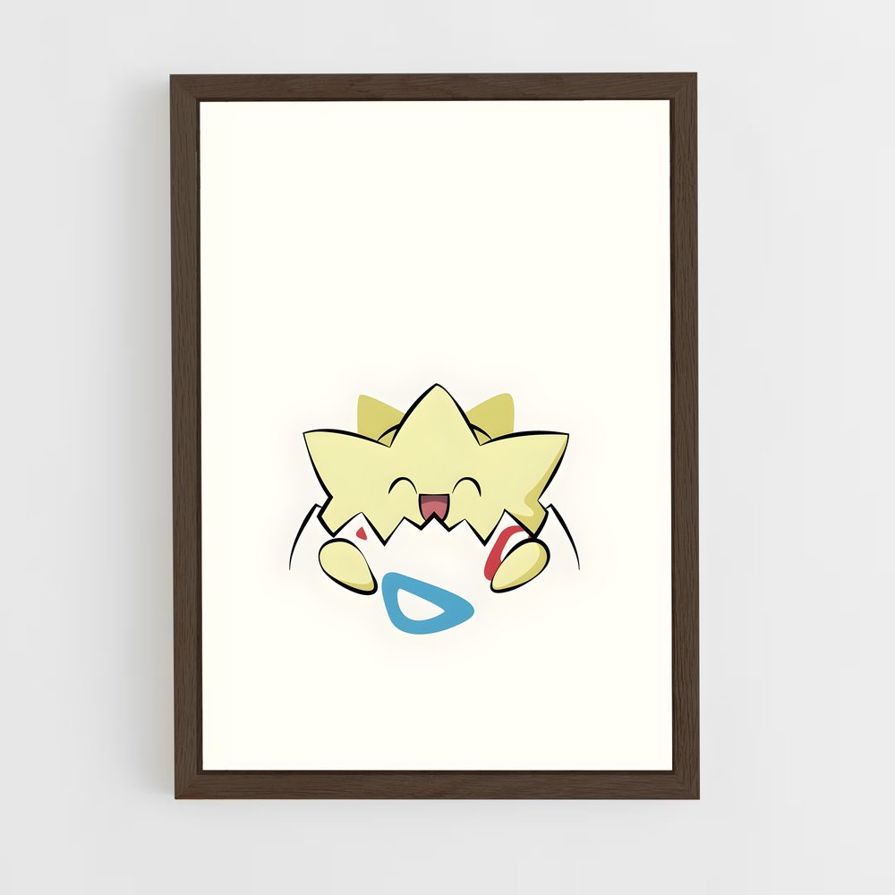 Poster Togepi Éclatant – affiche Pokemon (vue 5)