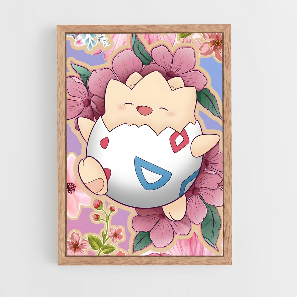 Poster Togepi Delight – affiche Pokemon (vue 4)