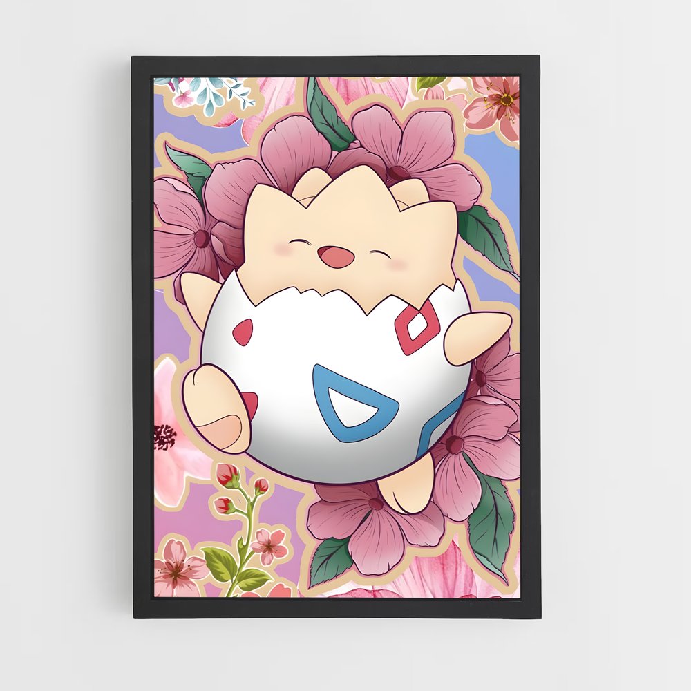 Poster Togepi Delight – affiche Pokemon (vue 2)