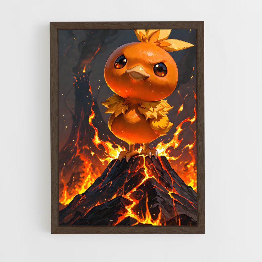 Poster Torchic Mignonnerie – affiche Pokemon (vue 5)