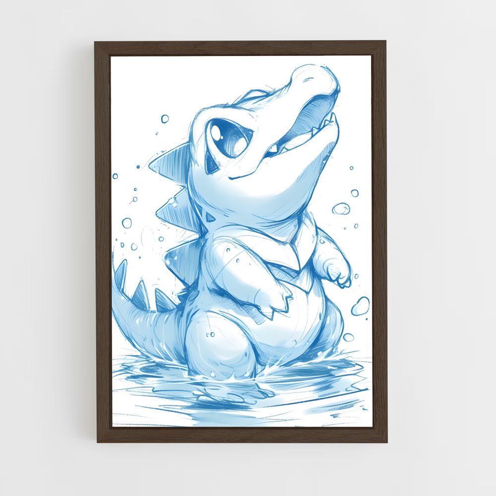 Poster Baby Shark Splash – affiche Pokemon (vue 5)