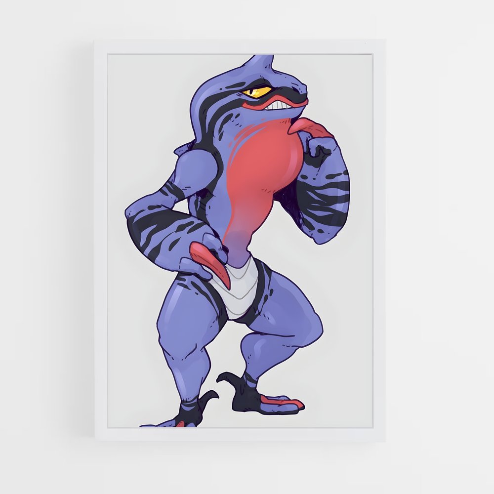 Poster Toxicroak Express – affiche Pokemon (vue 3)