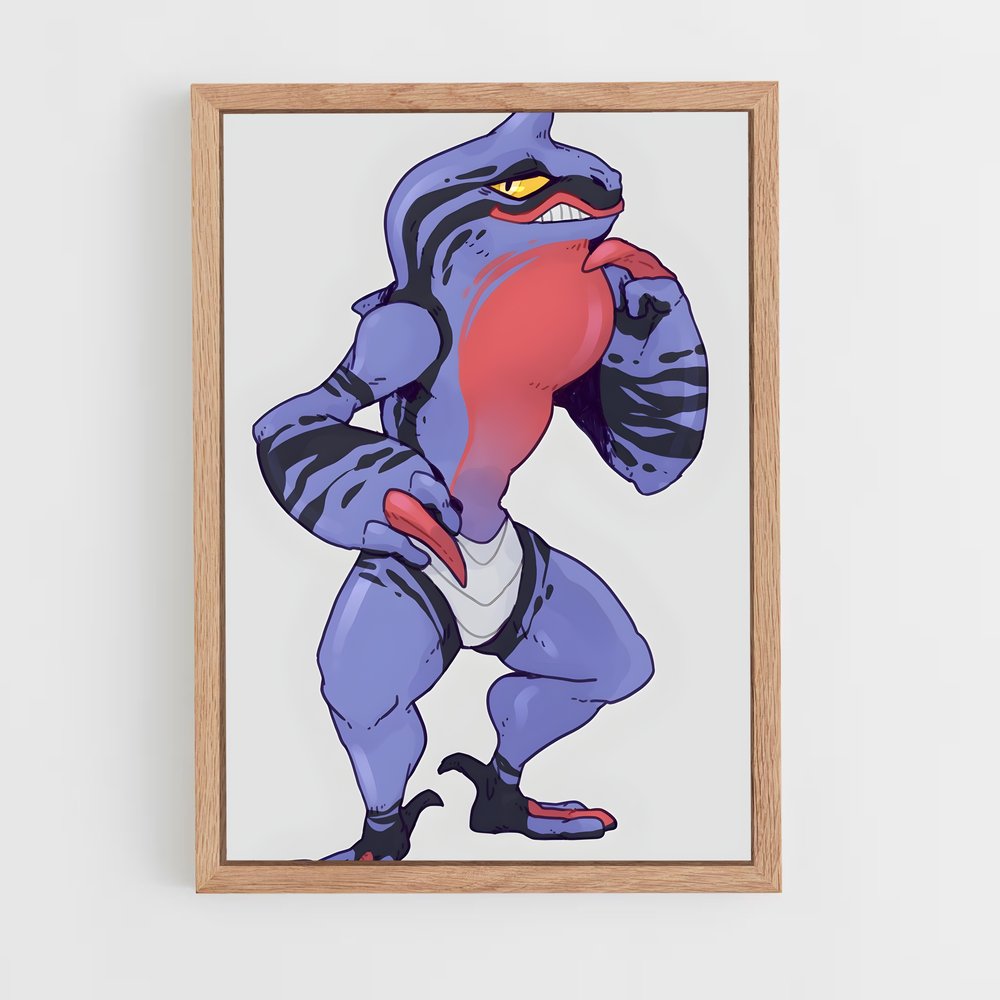 Poster Toxicroak Express – affiche Pokemon (vue 4)