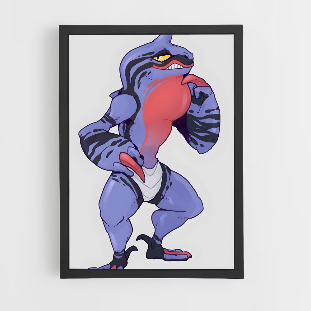 Poster Toxicroak Express – affiche Pokemon (vue 2)