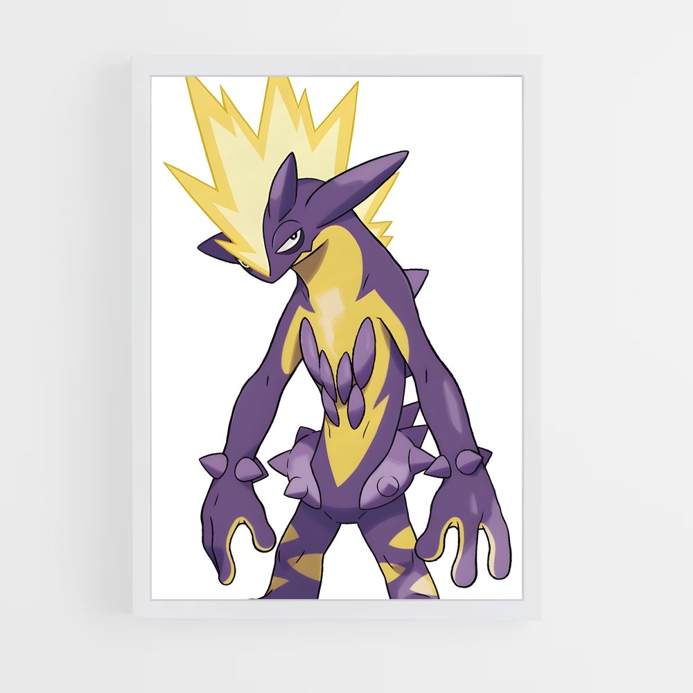 Poster Toxtricity Électrisant – affiche Pokemon (vue 3)