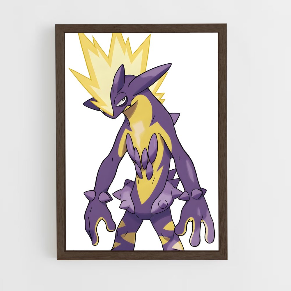 Poster Toxtricity Électrisant – affiche Pokemon (vue 5)
