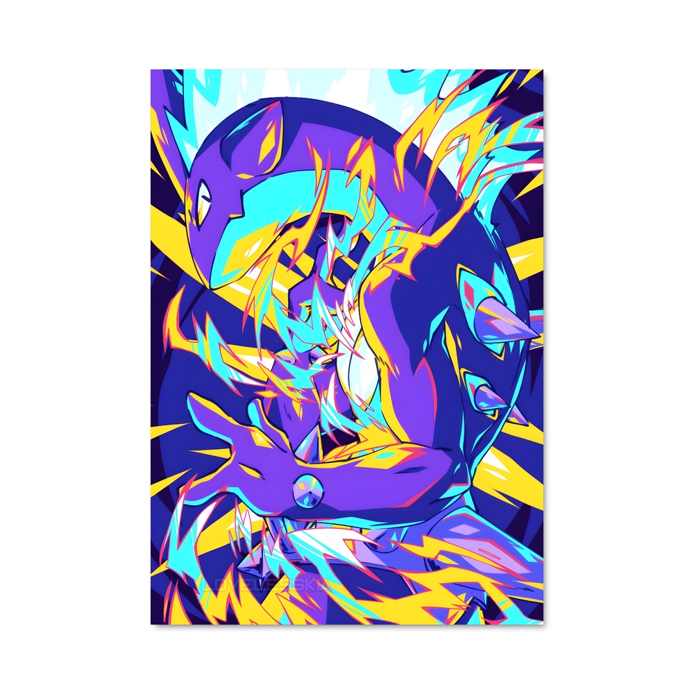 Poster Toxtricity Cat-tastique – affiche Pokemon
