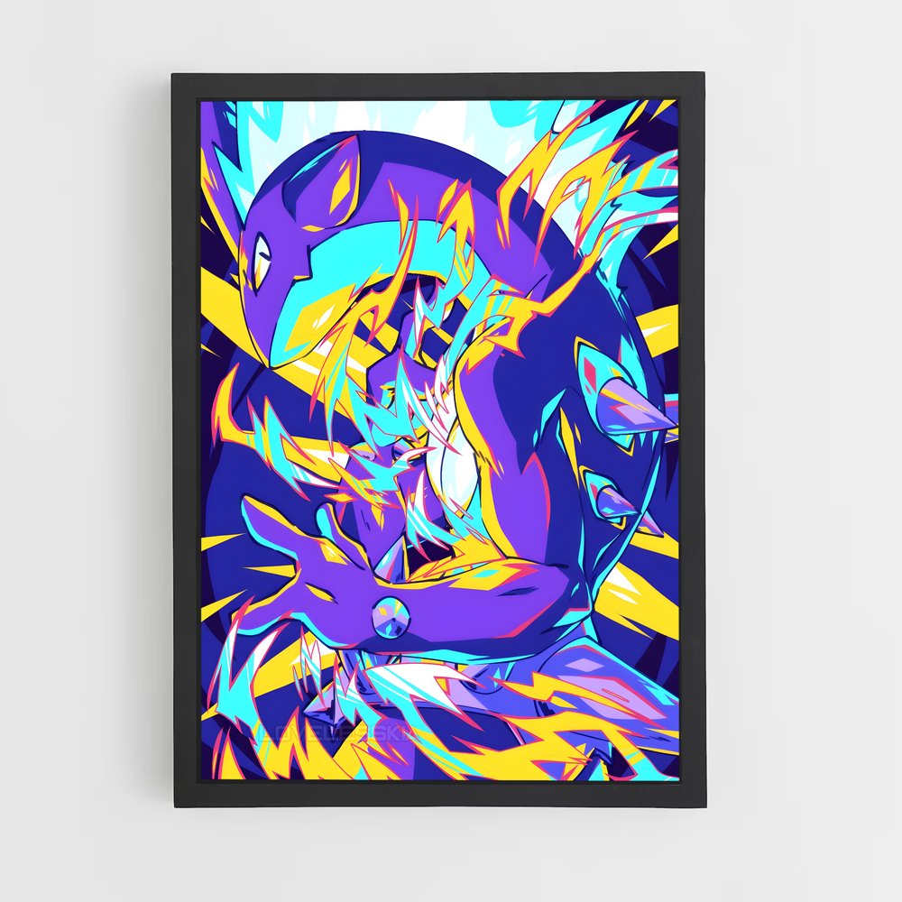 Poster Toxtricity Cat-tastique – affiche Pokemon (vue 2)