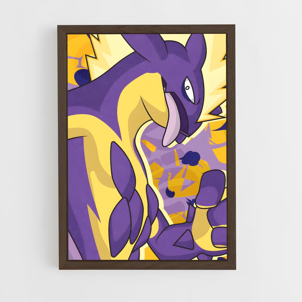 Poster Toxtricity présente – affiche Pokemon (vue 5)