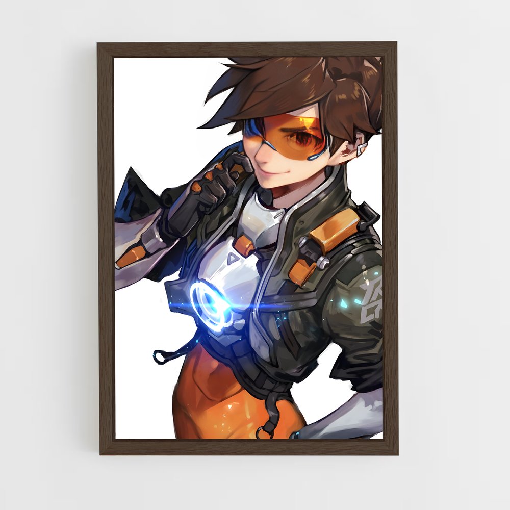 Poster Tracer espace – affiche Overwatch (vue 5)