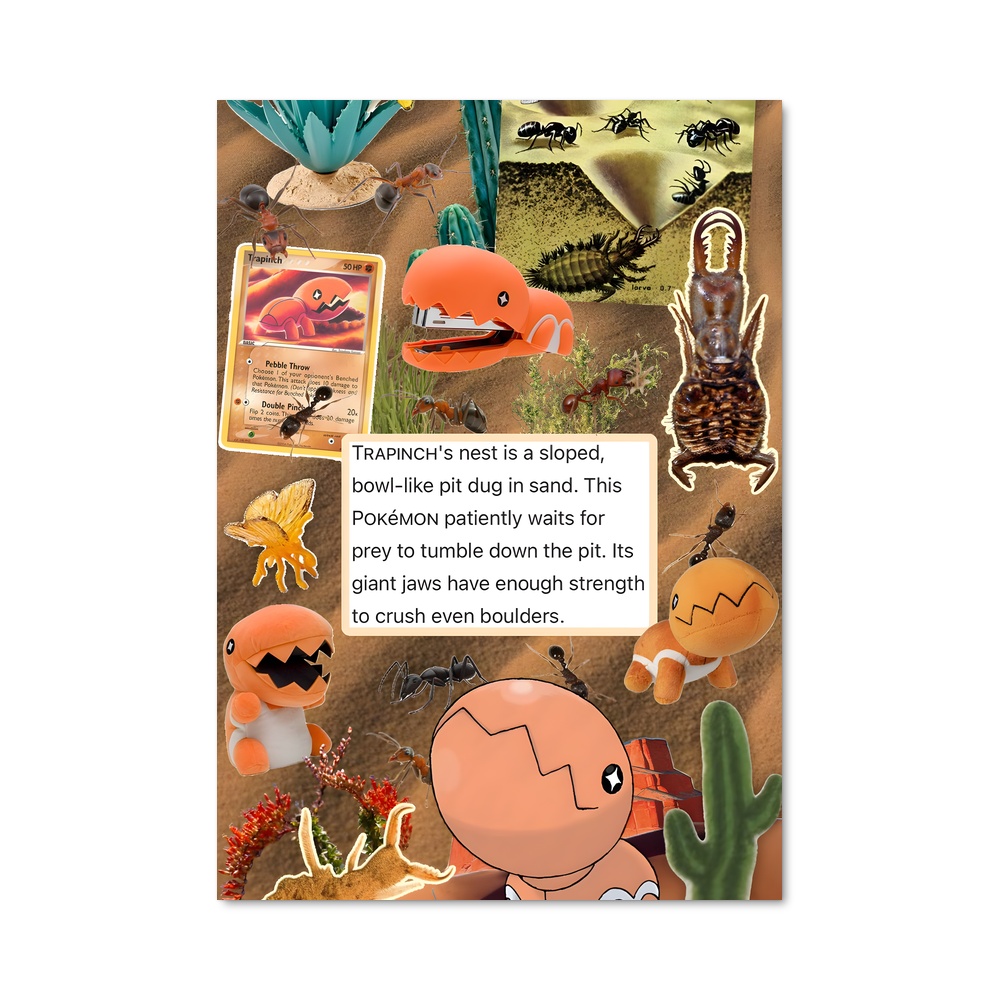 Poster Insectopia – affiche Pokemon