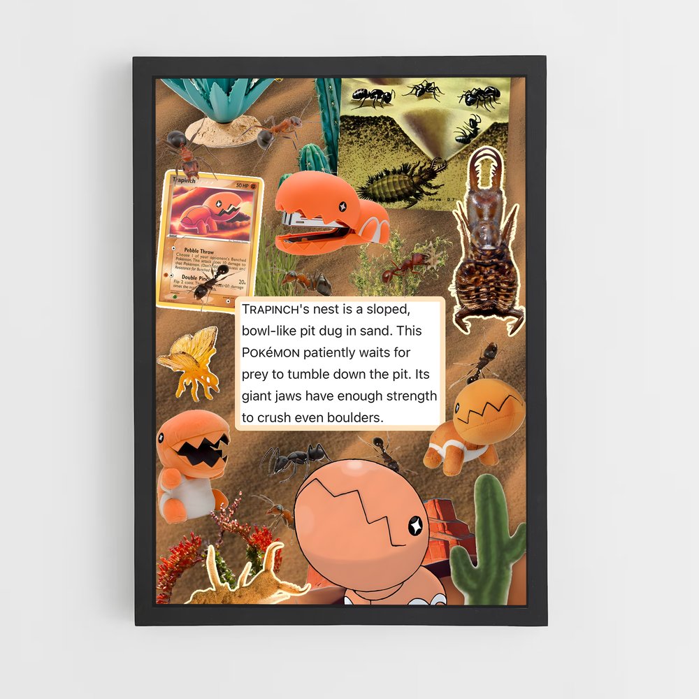 Poster Insectopia – affiche Pokemon (vue 2)