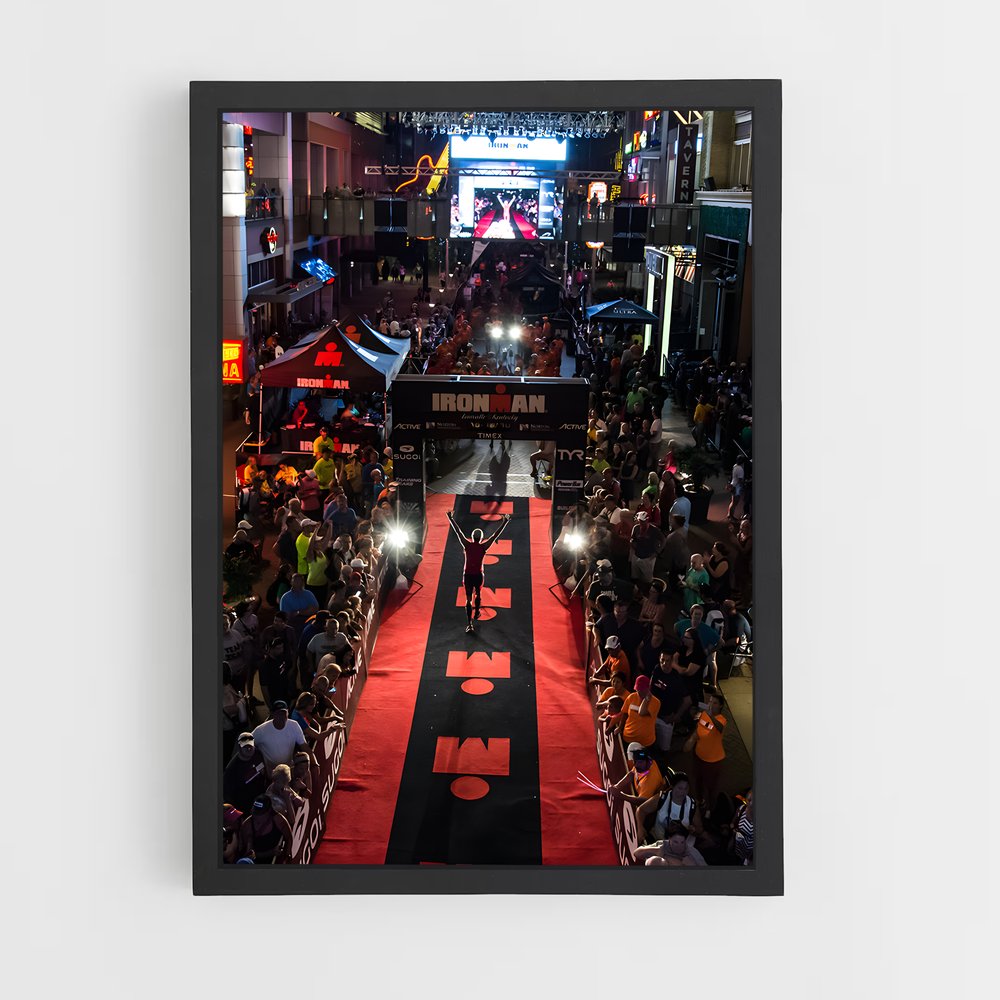 Poster La Foule des Champs – affiche Athlétisme (vue 2)