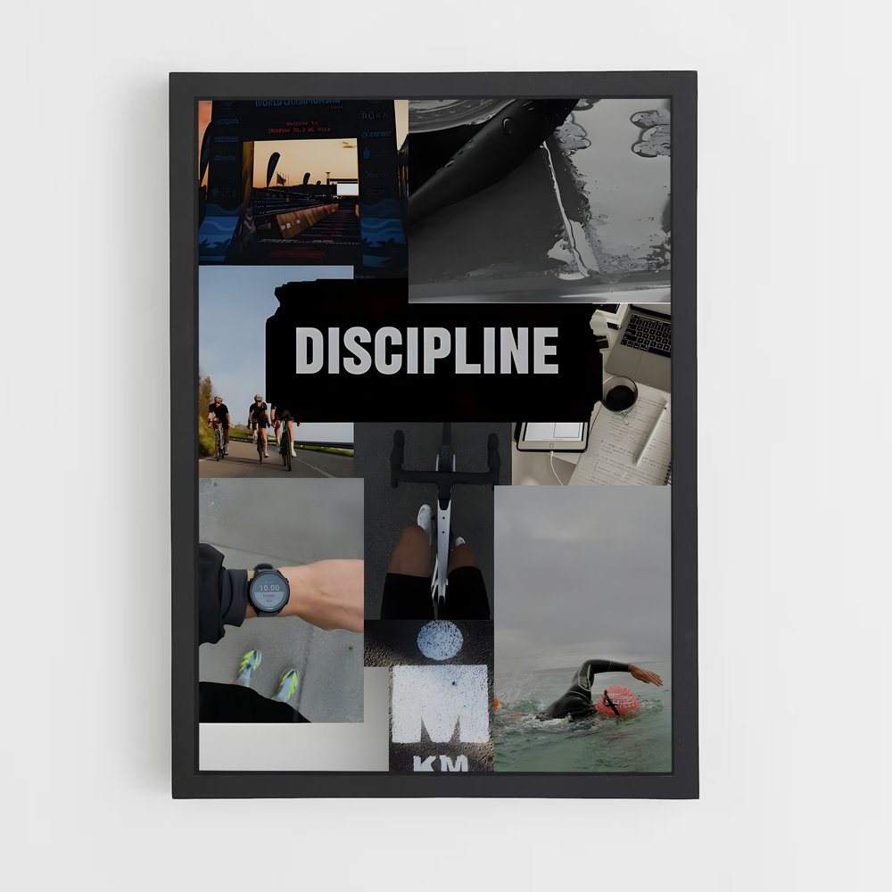 Poster Triathlon Splash – affiche Athlétisme (vue 2)