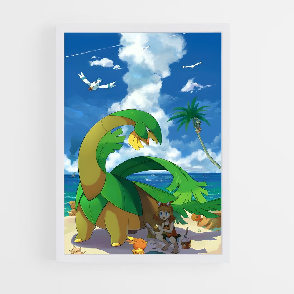 Poster Legend of Zeo – affiche Pokemon (vue 3)