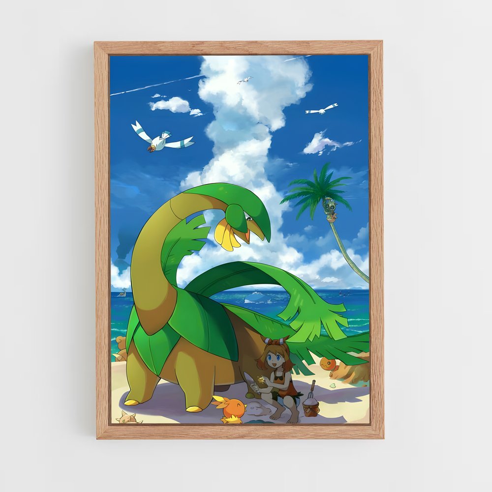 Poster Legend of Zeo – affiche Pokemon (vue 4)