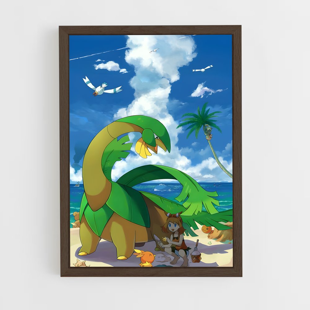 Poster Legend of Zeo – affiche Pokemon (vue 5)