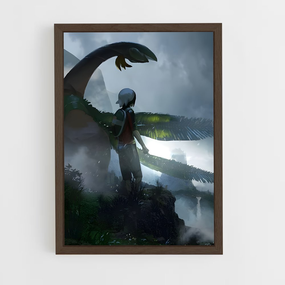 Poster Dragon de la Jungle – affiche Pokemon (vue 5)
