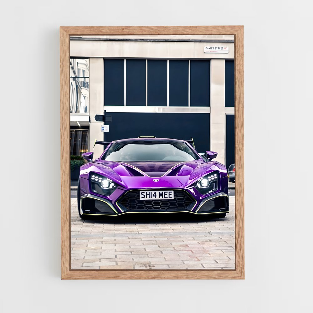 Poster Mouton Pourpre – affiche Zenvo (vue 4)