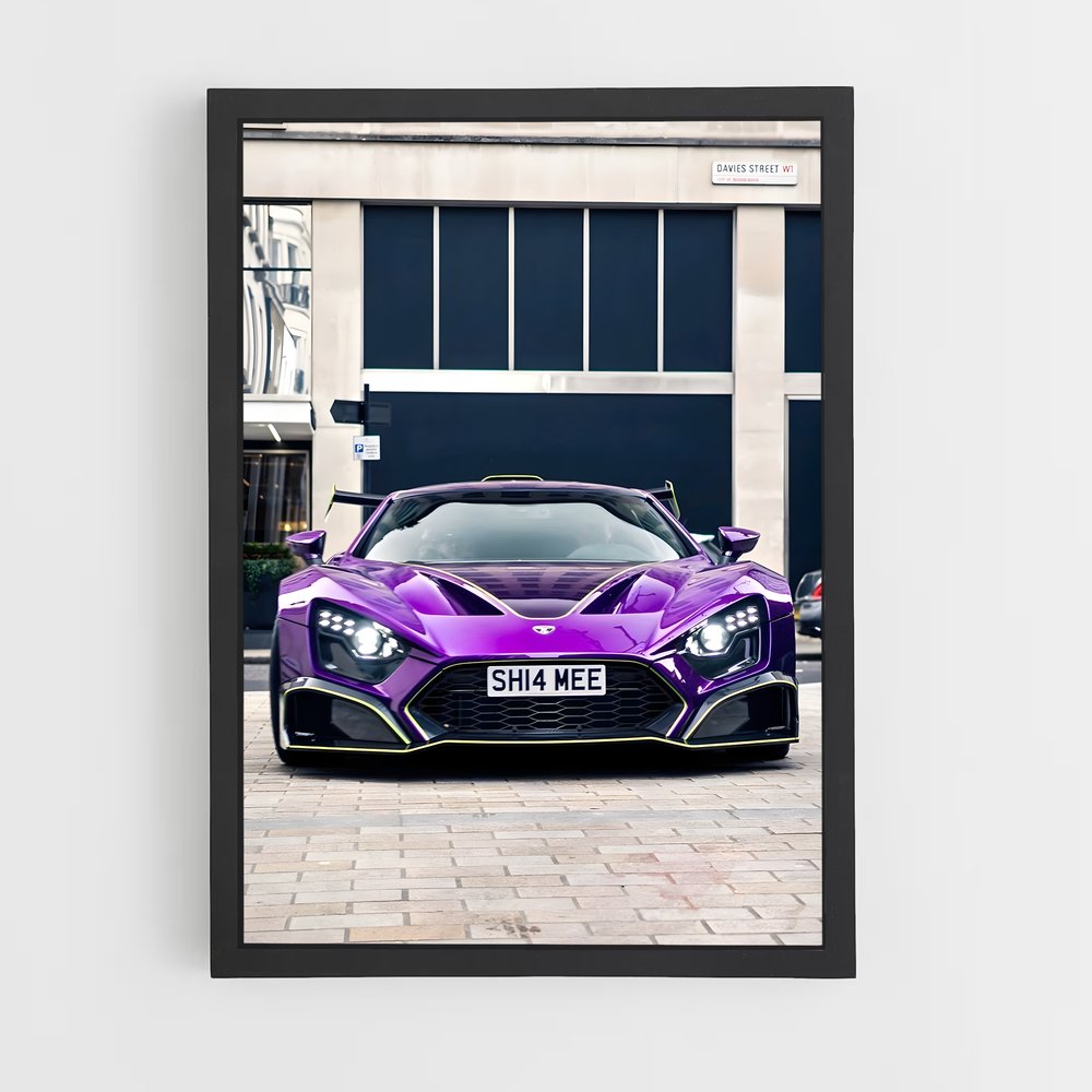 Poster Mouton Pourpre – affiche Zenvo (vue 2)