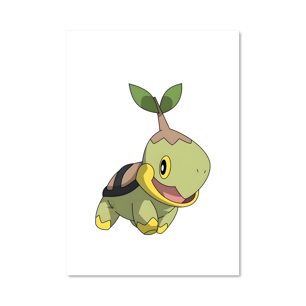 Poster Turtwig Adventure – affiche Pokemon