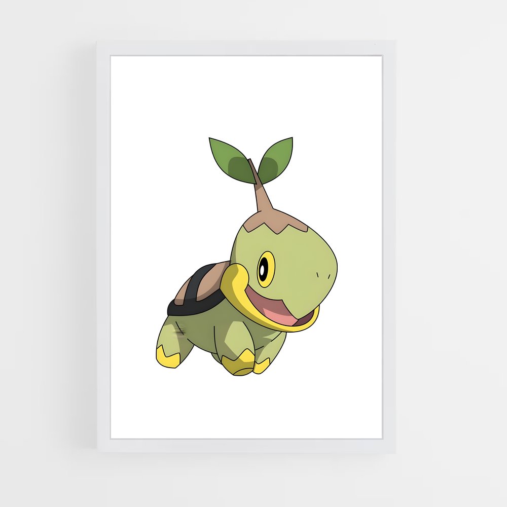 Poster Turtwig Adventure – affiche Pokemon (vue 3)