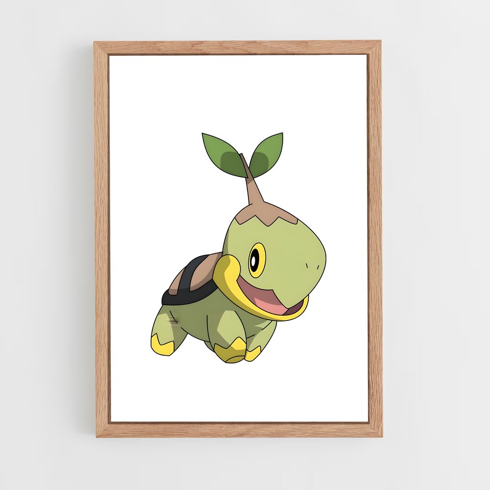 Poster Turtwig Adventure – affiche Pokemon (vue 4)
