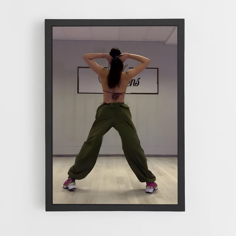 Poster Twerk Danse (vue 2)